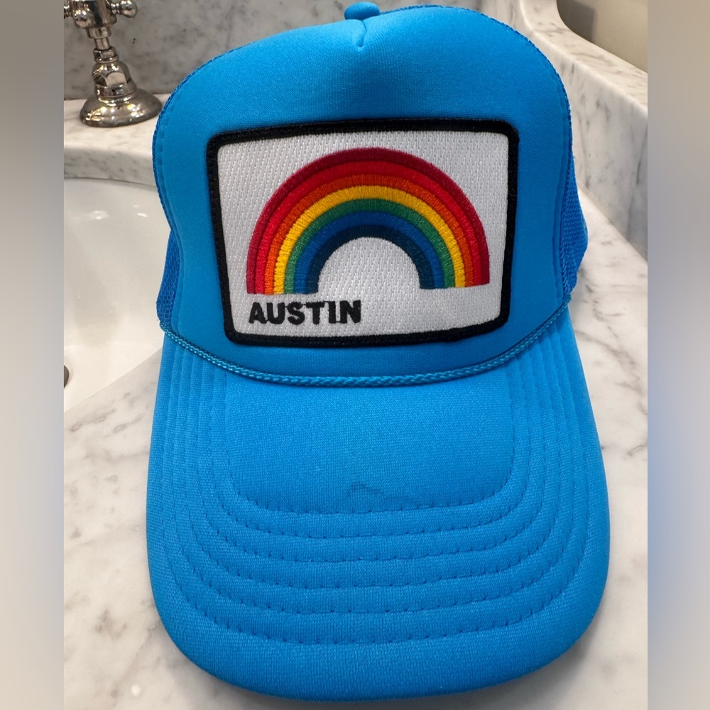 Aviator Nation Blue Trucker Hat